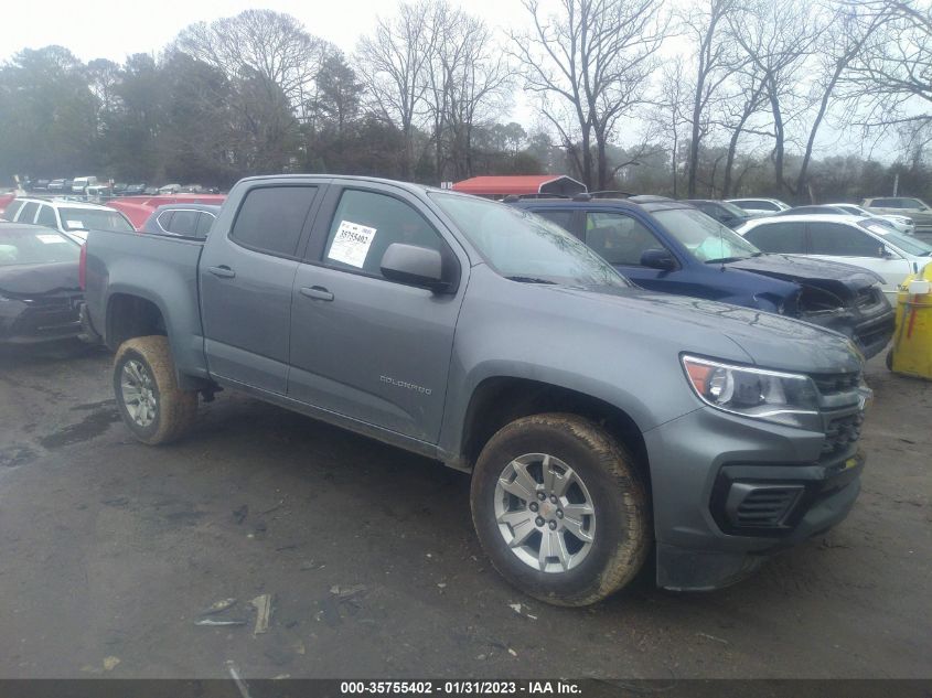 2022 CHEVROLET COLORADO 2WD LT VIN: 1GCGSCEN0N1217709