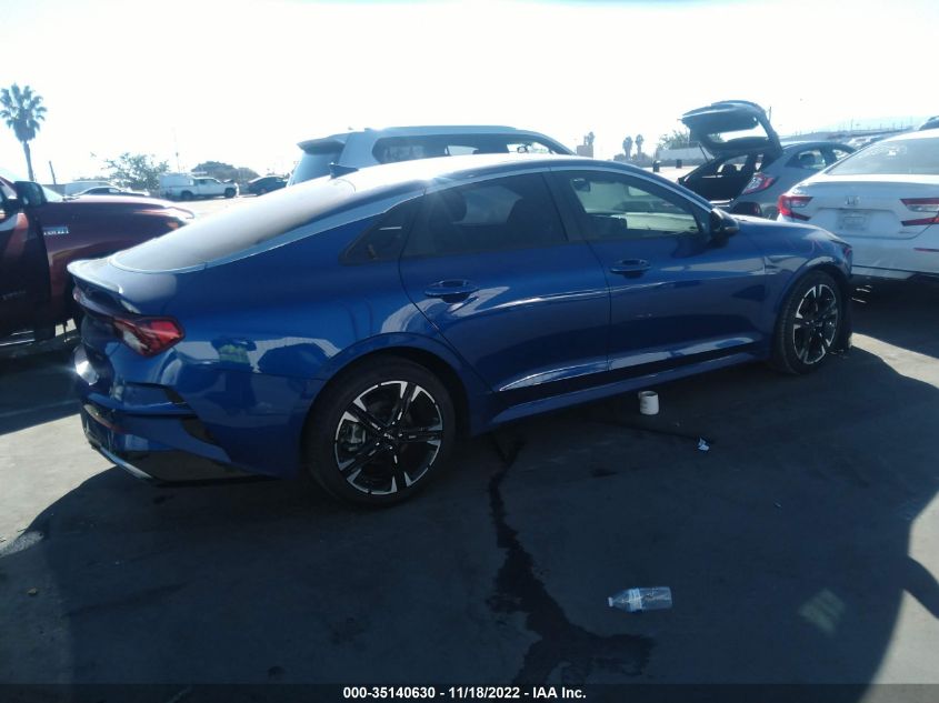 2022 KIA K5 GT-LINE VIN: 5XXG64J21NG085022
