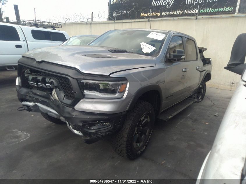 2022 RAM 1500 REBEL VIN: 1C6SRFLT2NN212911