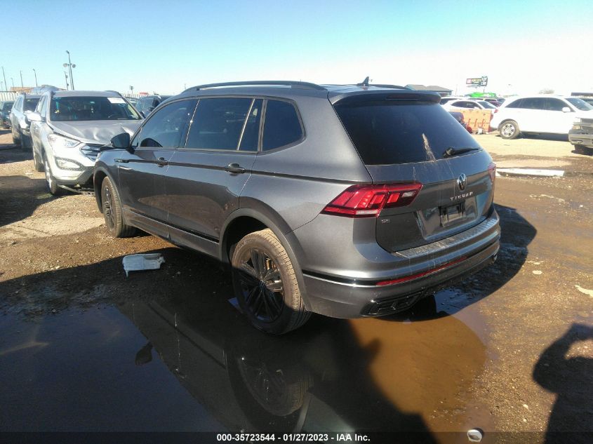 2022 VOLKSWAGEN TIGUAN SE R-LINE BLACK VIN: 3VVCB7AX6NM131838