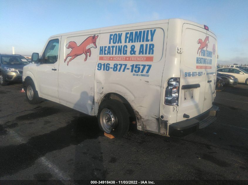 2021 NISSAN NV CARGO S VIN: 1N6BF0KM5MN804436
