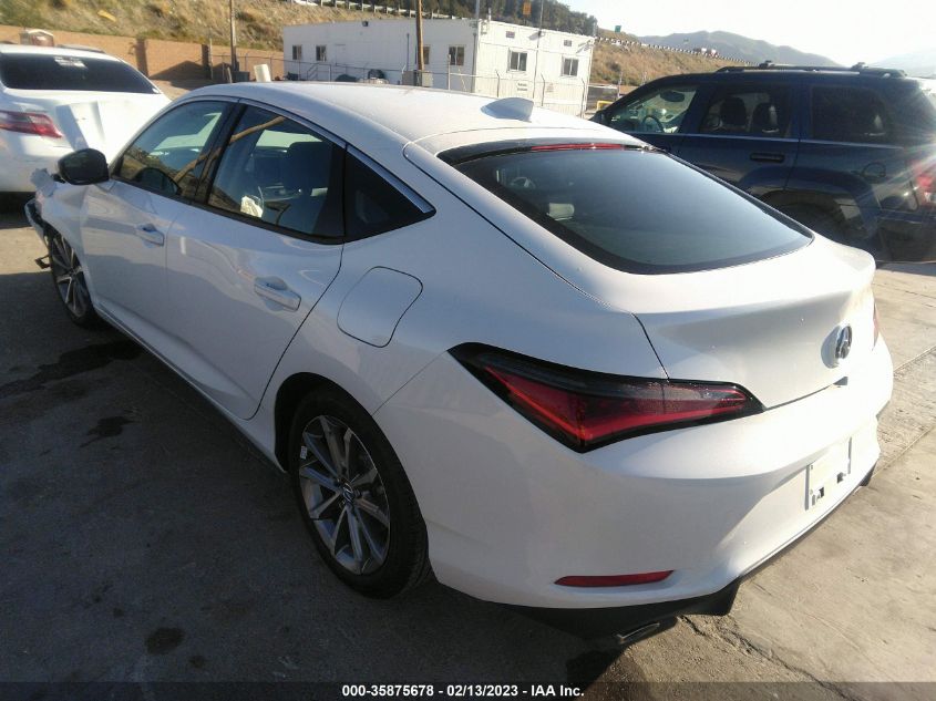 2023 ACURA INTEGRA VIN: 19UDE4H24PA016658