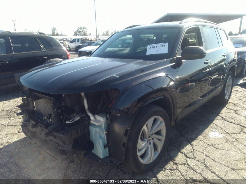 2022 VOLKSWAGEN ATLAS 3.6L V6 SE W/TECHNOLOGY VIN: 1V2HR2CA2NC521718