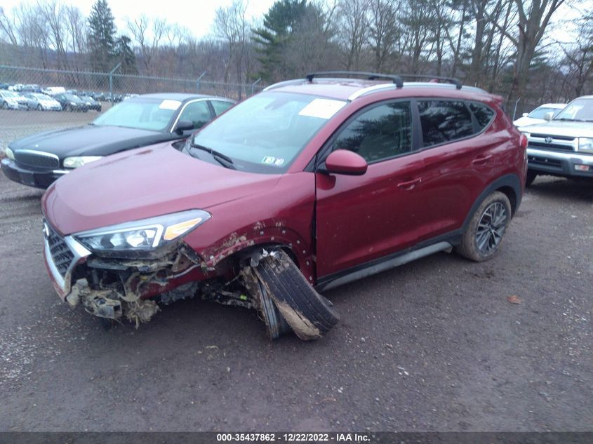 2020 HYUNDAI TUCSON SEL VIN: KM8J3CAL5LU239204