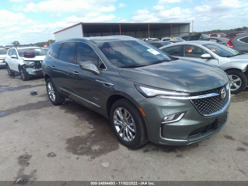 2022 BUICK ENCLAVE AVENIR VIN: 5GAERDKW9NJ120600