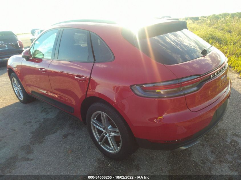2021 PORSCHE MACAN VIN: WP1AA2A51MLB02157