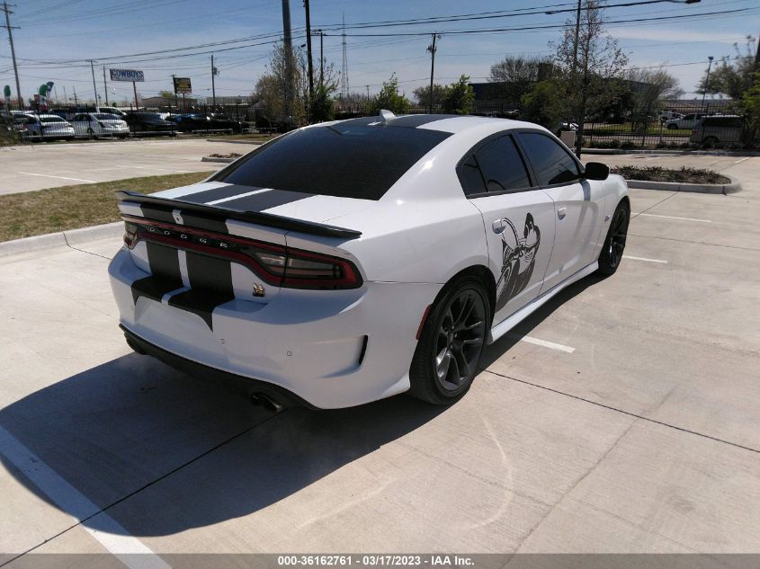 2022 DODGE CHARGER SCAT PACK VIN: 2C3CDXGJ1NH117084