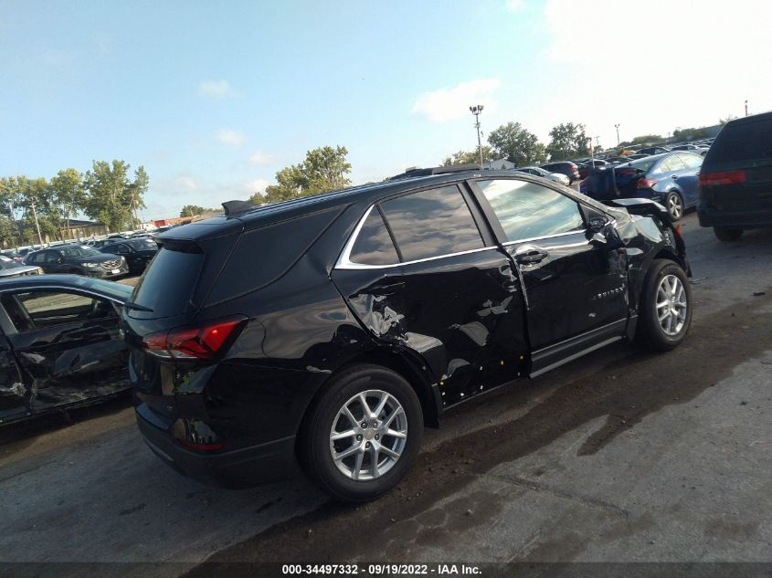 2022 CHEVROLET EQUINOX LT VIN: 3GNAXJEV2NL175314