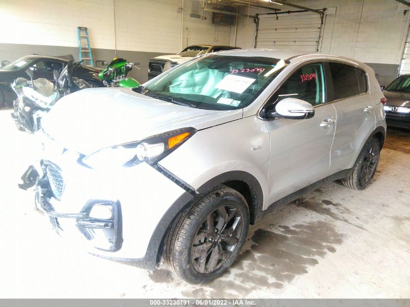 2022 KIA SPORTAGE LX VIN: KNDPMCAC1N7970970