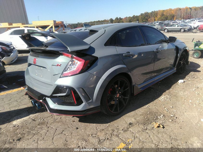 2021 HONDA CIVIC TYPE R TOURING VIN: SHHFK8G7XMU205725