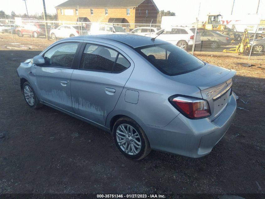 2022 MITSUBISHI MIRAGE G4 BLACK EDITION VIN: ML32FUFJ9NHF05984