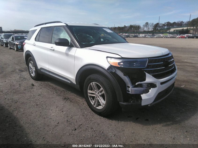 2022 FORD EXPLORER XLT VIN: 1FMSK8DH1NGA76628