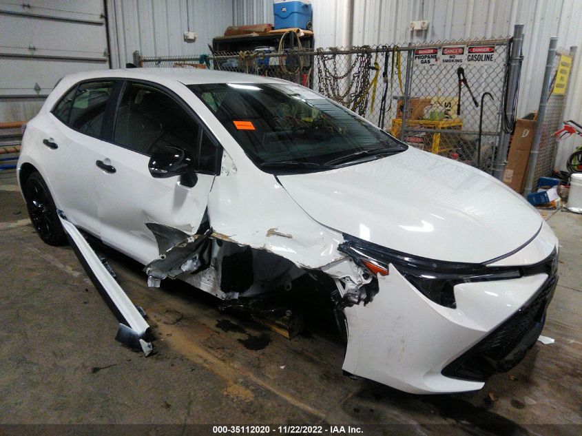 2022 TOYOTA COROLLA HATCHBACK SE/NIGHTSHADE/XSE VIN: JTND4MBEXN3183267