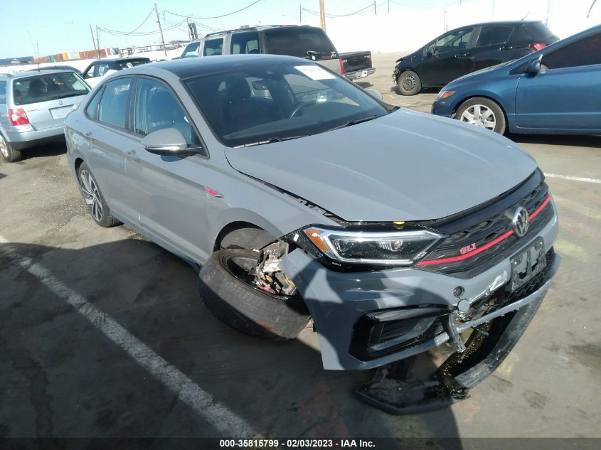 2021 VOLKSWAGEN JETTA GLI S/AUTOBAHN VIN: 3VW6T7BUXMM087352