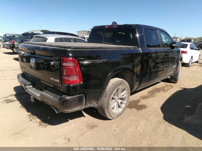 2021 RAM 1500 LARAMIE VIN: 1C6SRFJT0MN810240