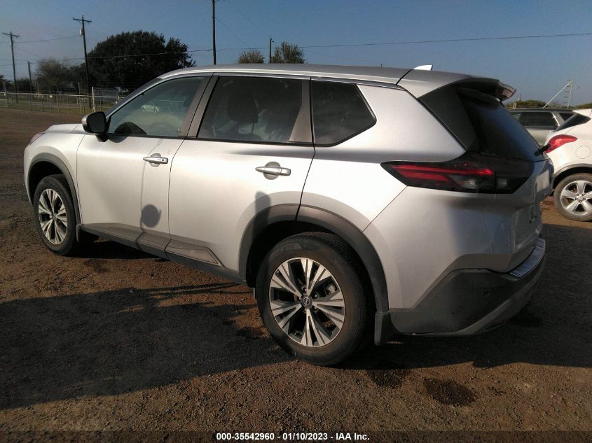 2022 NISSAN ROGUE SV VIN: 5N1BT3BA1NC693623