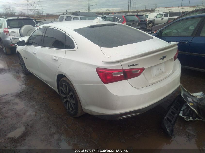 2022 CHEVROLET MALIBU RS VIN: 1G1ZG5ST0NF198163