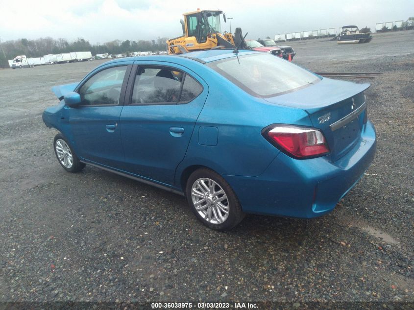 2022 MITSUBISHI MIRAGE G4 ES/LE/BLACK EDITION VIN: ML32FUFJ9NHF05614