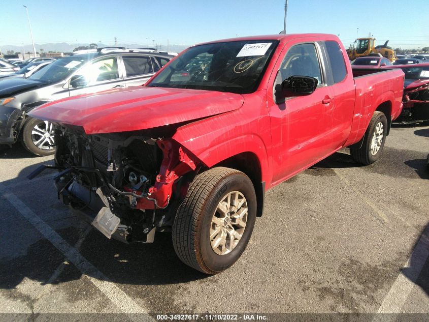 2022 NISSAN FRONTIER SV VIN: 1N6ED1CL7NN622608