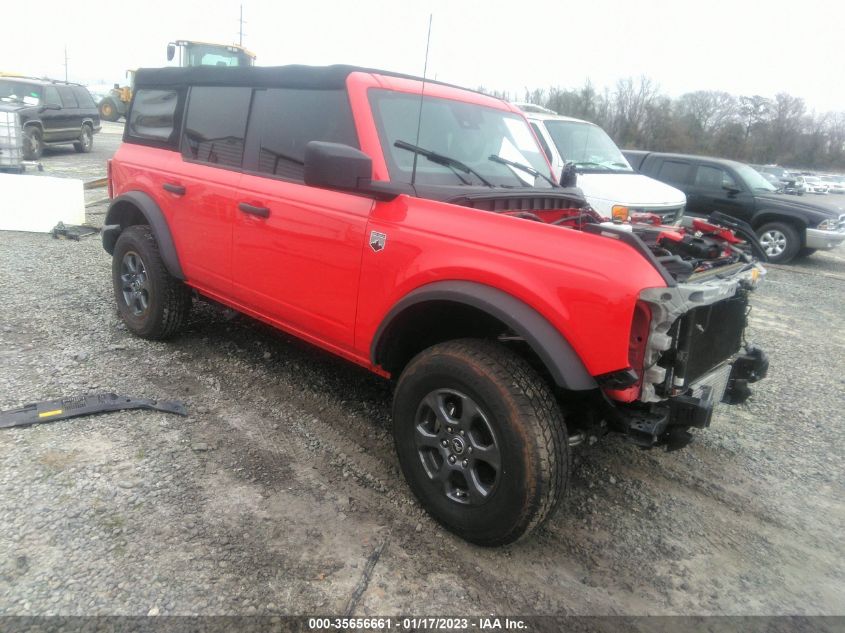 2022 FORD BRONCO BASE/BIG BEND VIN: 1FMDE5BH3NLA84447