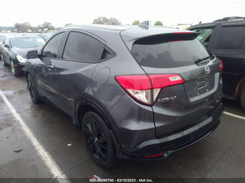 2022 HONDA HR-V SPORT VIN: 3CZRU6H16NM769662