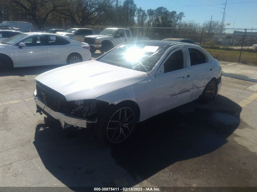 2022 MERCEDES-BENZ C-CLASS C 300 VIN: W1KAF4GB8NR057590