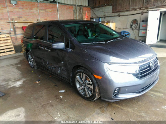 2022 HONDA ODYSSEY TOURING VIN: 5FNRL6H81NB027244