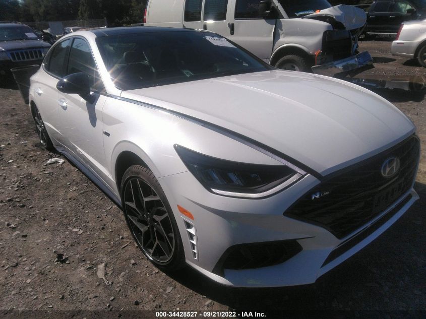 2022 HYUNDAI SONATA N LINE VIN: KMHL14JC3NA222040