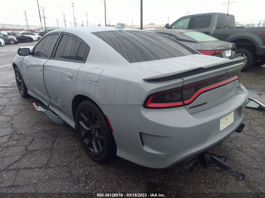 2022 DODGE CHARGER GT VIN: 2C3CDXHG0NH141833