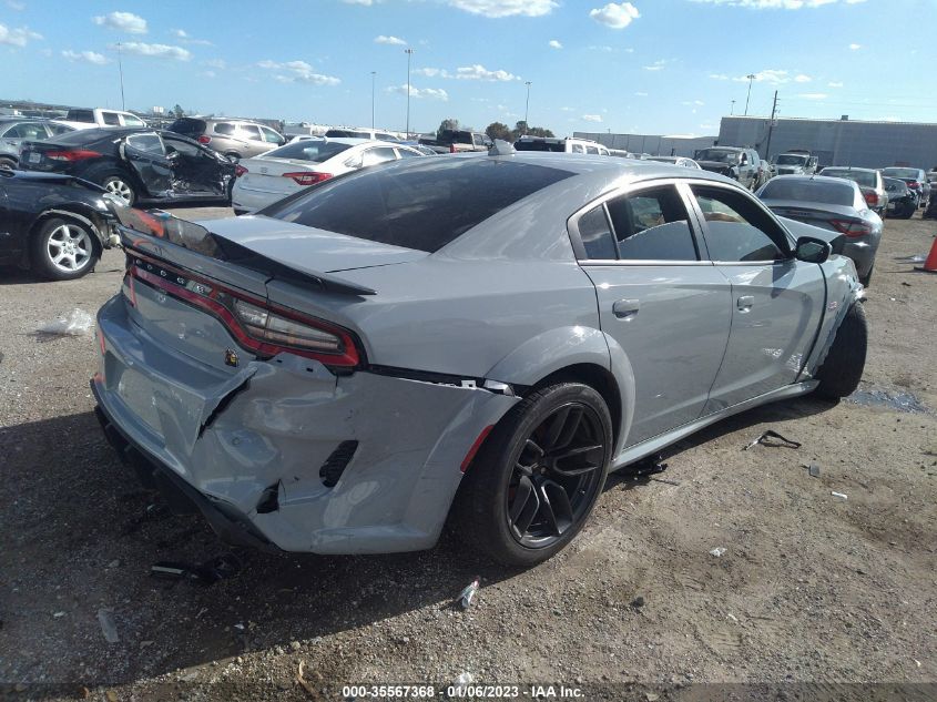 2022 DODGE CHARGER SCAT PACK WIDEBODY VIN: 2C3CDXGJ3NH136686