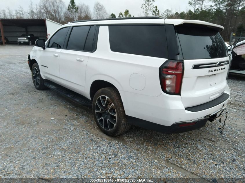 2021 CHEVROLET SUBURBAN RST VIN: 1GNSCEKD1MR337380