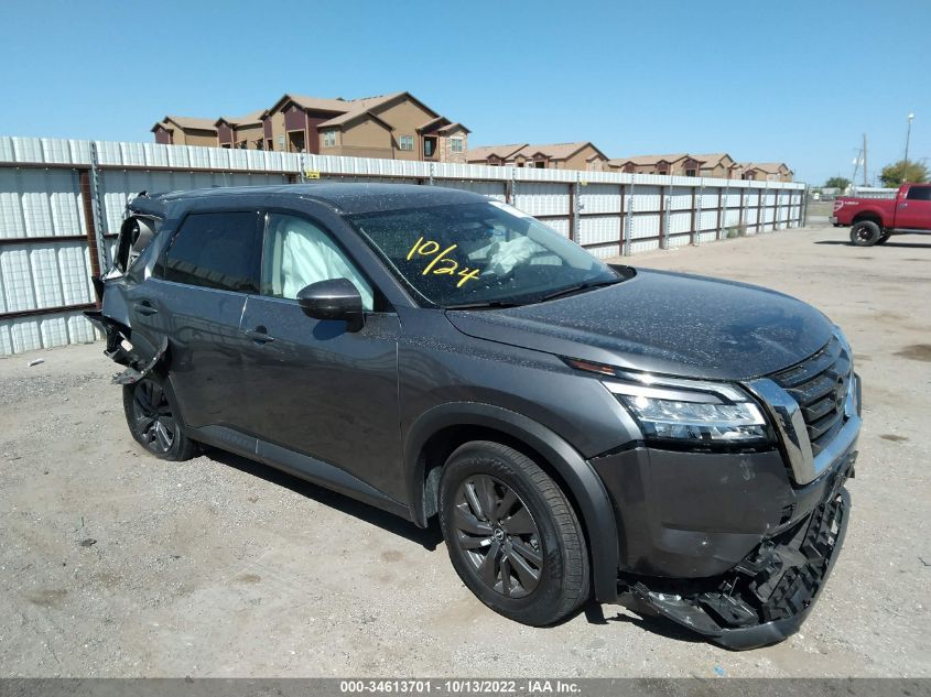 2022 NISSAN PATHFINDER S VIN: 5N1DR3ACXNC249442