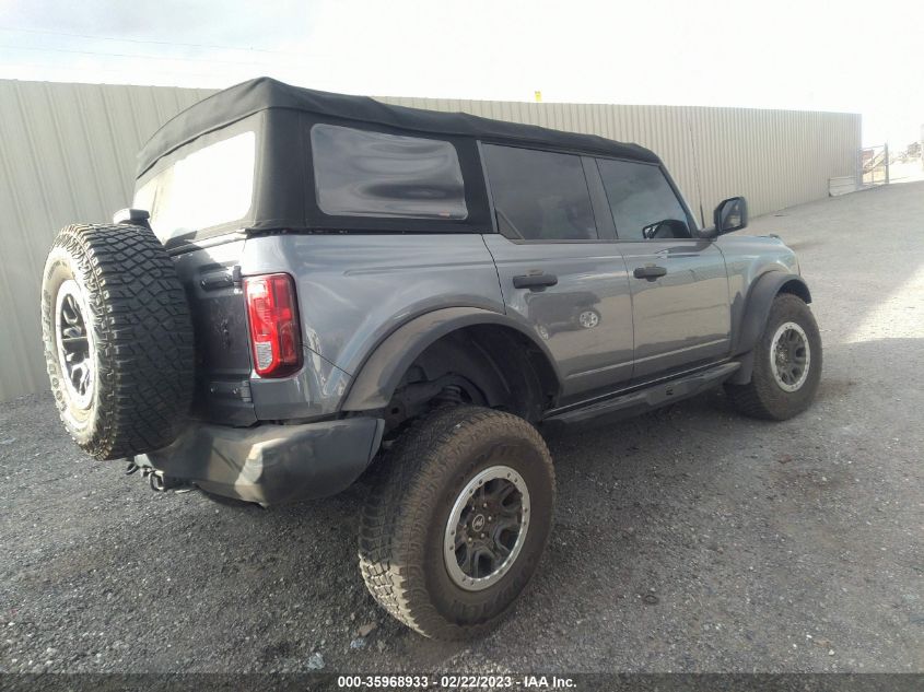 2022 FORD BRONCO BASE/BIG BEND VIN: 1FMDE5DH3NLB90085