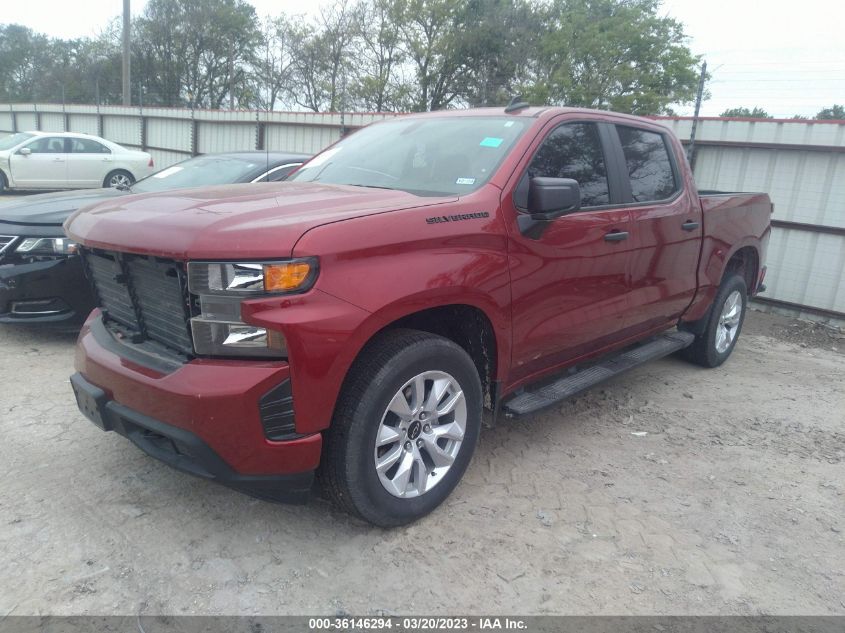 2022 CHEVROLET SILVERADO 1500 LTD CUSTOM VIN: 3GCPWBEKXNG160442