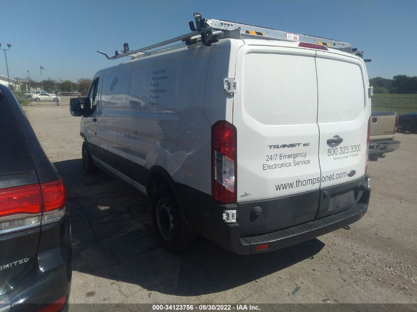 2020 FORD TRANSIT CARGO VAN VIN: 1FTYE1Y82LKA03544