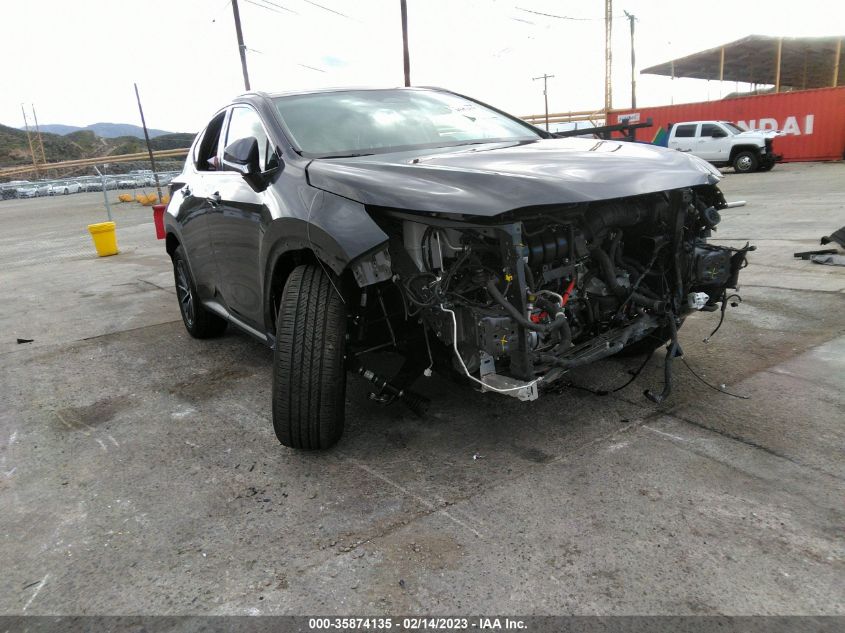 2022 LEXUS NX NX 350H VIN: 2T2AKCEZ3NC001885