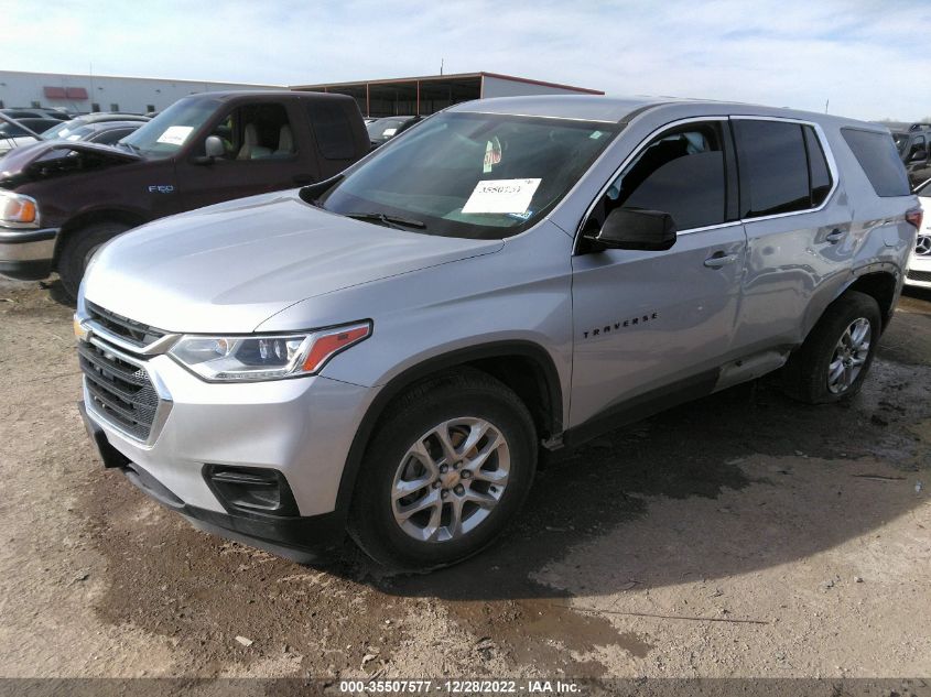 2020 CHEVROLET TRAVERSE LS VIN: 1GNERFKW8LJ289036