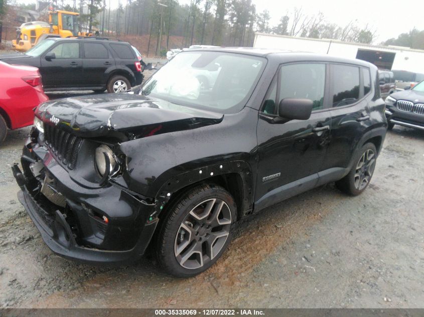 2020 JEEP RENEGADE JEEPSTER VIN: ZACNJAAB1LPL79501