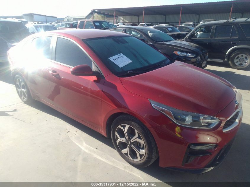 2021 KIA FORTE LXS VIN: 3KPF24AD4ME297641