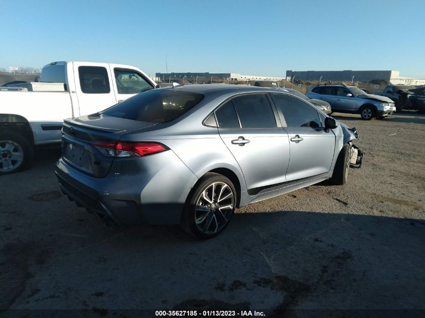 2022 TOYOTA COROLLA SE/SE NIGHTSHADE/APEX SE VIN: JTDS4MCE7N3504837