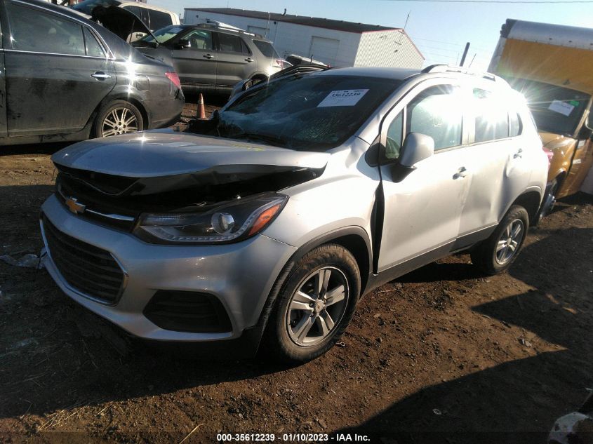 2022 CHEVROLET TRAX LT VIN: KL7CJPSM3NB559618