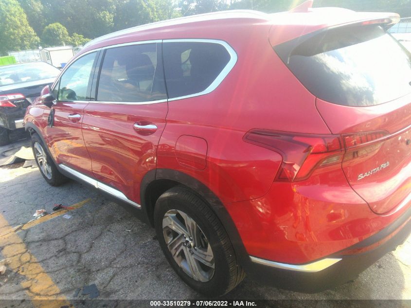 2021 HYUNDAI SANTA FE SEL VIN: 5NMS64AJ5MH364099