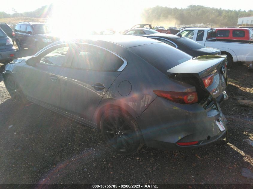 2022 MAZDA MAZDA3 SEDAN CARBON EDITION VIN: 3MZBPACL8NM311418