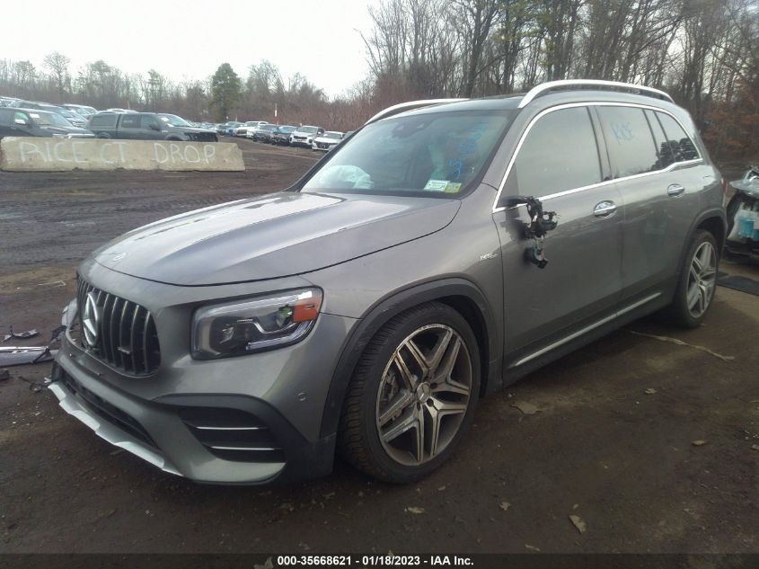 2022 MERCEDES-BENZ GLB AMG GLB 35 VIN: W1N4M5BBXNW232829