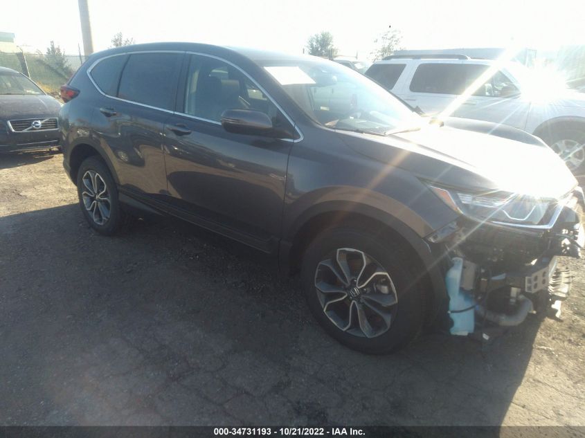 2022 HONDA CR-V EX-L VIN: 2HKRW2H82NH665312