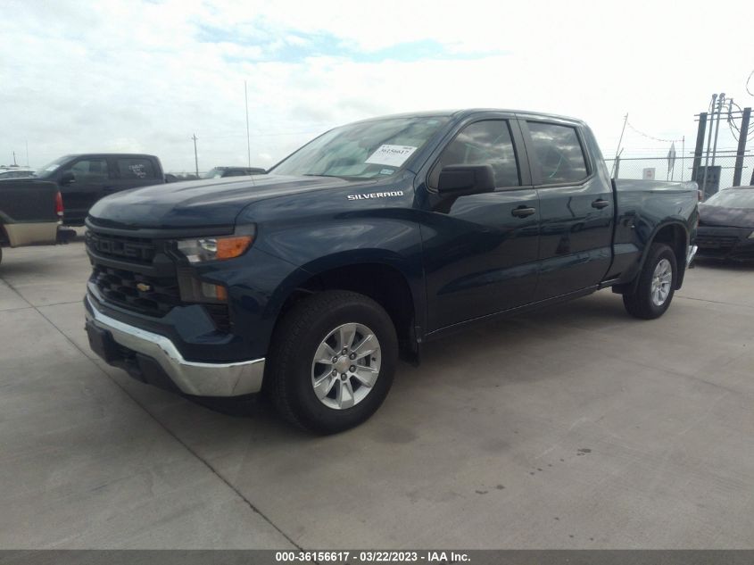 2022 CHEVROLET SILVERADO 1500 WORK TRUCK VIN: 3GCUDAED6NG524490