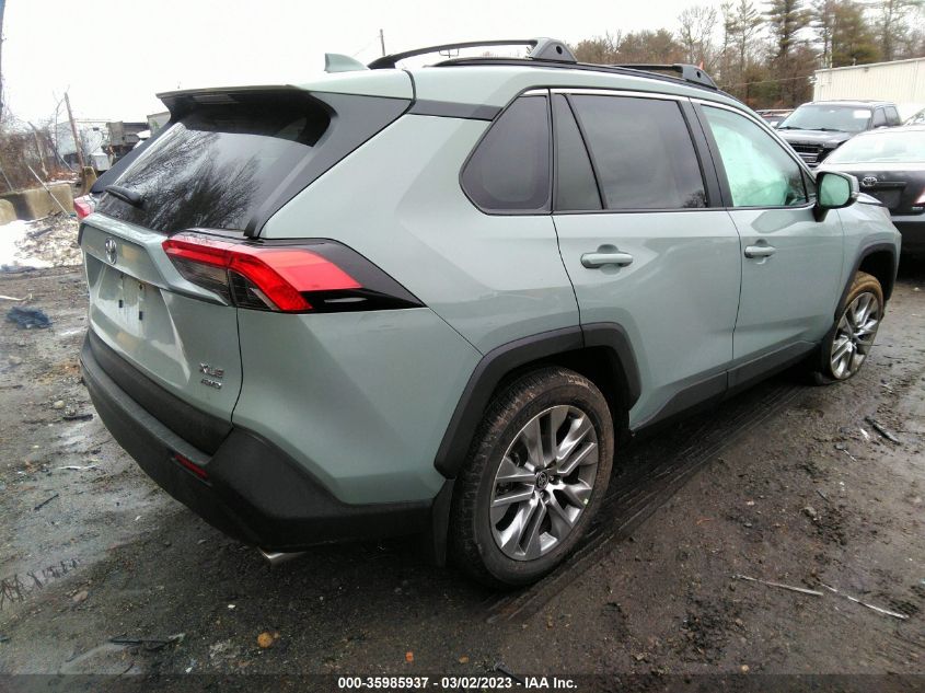 2022 TOYOTA RAV4 XLE PREMIUM VIN: 2T3A1RFVXNW324505