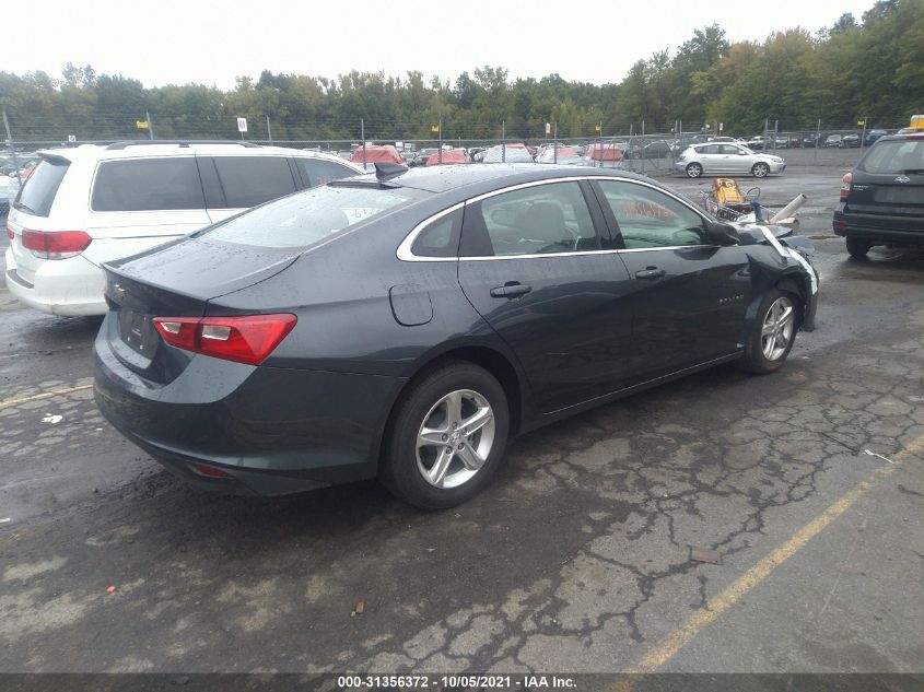 2021 CHEVROLET MALIBU LS VIN: 1G1ZC5ST9MF060289