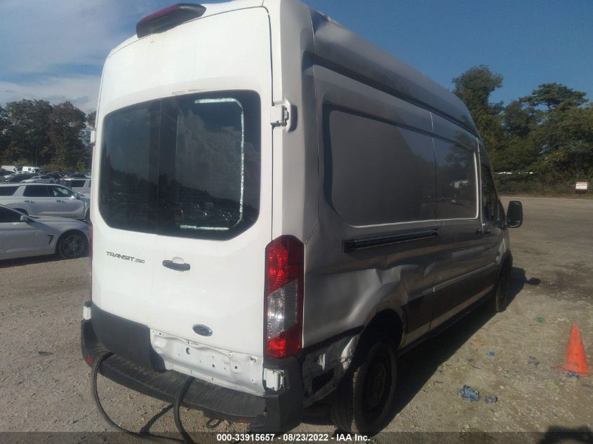 2021 FORD TRANSIT CARGO VAN VIN: 1FTBR1X89MKA04042