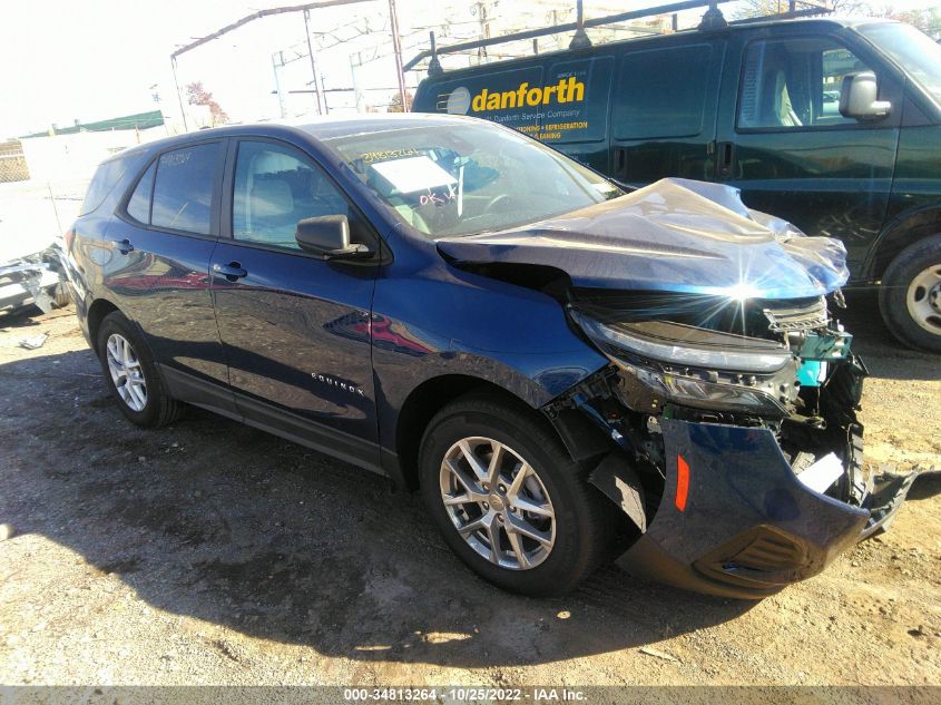 2022 CHEVROLET EQUINOX LS VIN: 3GNAXHEV6NS205073